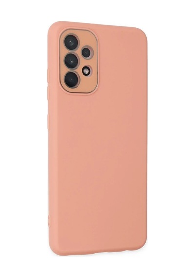 Kahveci.store Samsung Uyumlu Galaxy A33 5g Kılıf Lansman Glass Kapak - Pembe 22