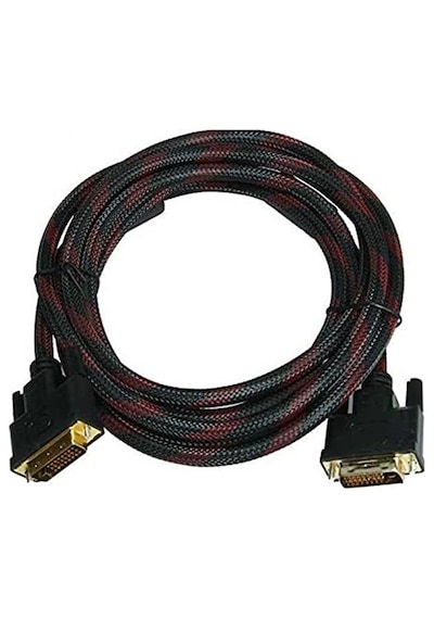 Dvi To Dvi 24+1 Görüntü Monitör Kablosu Pc Notebook 5 Metre