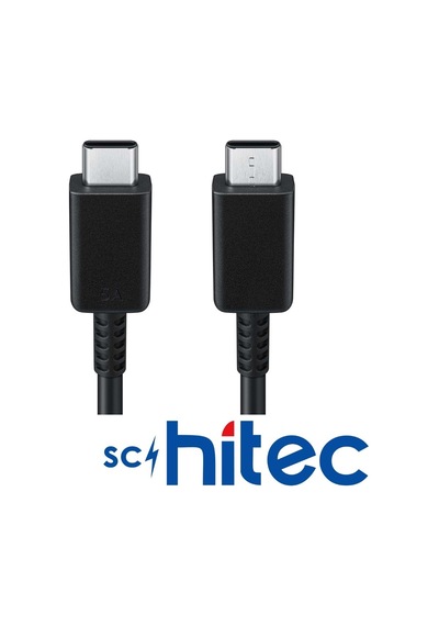 Schitec 60w Type-c To Type-c Data Ve Hızlı Şarj Kablosu Telefon, Tablet, Laptop Uyumlu Siyah Sk005