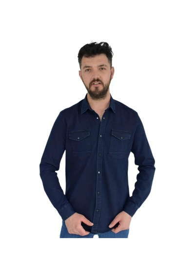 Erkek Spor Gömlek Silim Fit 9821 Bgl-st02720 001