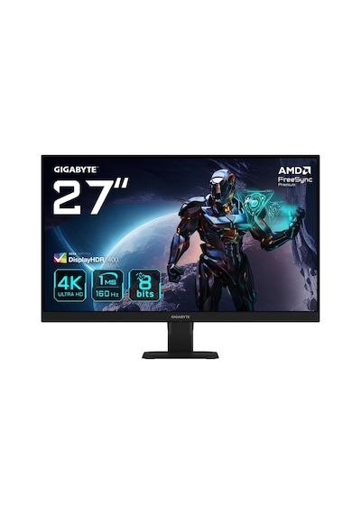 GIGABYTE GS27U 27" 160Hz 1ms VESA DisplayHDR400 4K UHD IPS Gaming Monitör