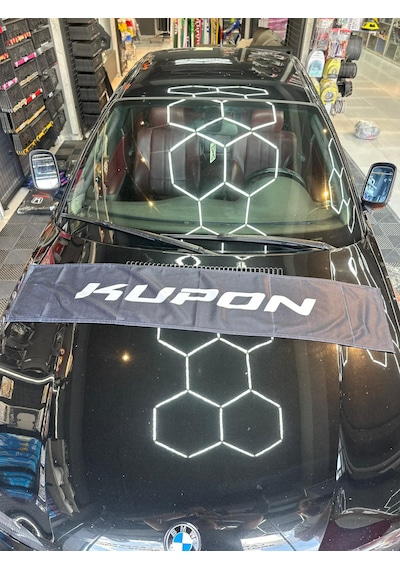 Siyah Kupon Torpido Havlu 1 Adet