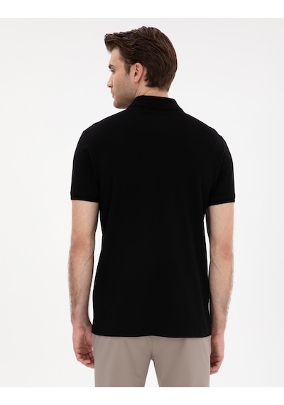 Pierre Cardin Erkek Siyah Tişört Basic 50306448-vr046 Siyah