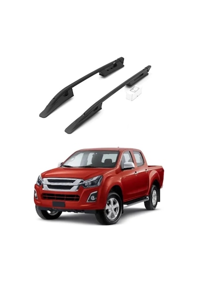 Turtle Isuzu D-max Rt50 2012-2015 Tavan Çıtası Falcon Siyah