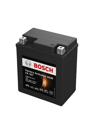 Bosch Fa101 Ytx7l-bs 12v 6 Ah Bakımsız Motosiklet Aküsü