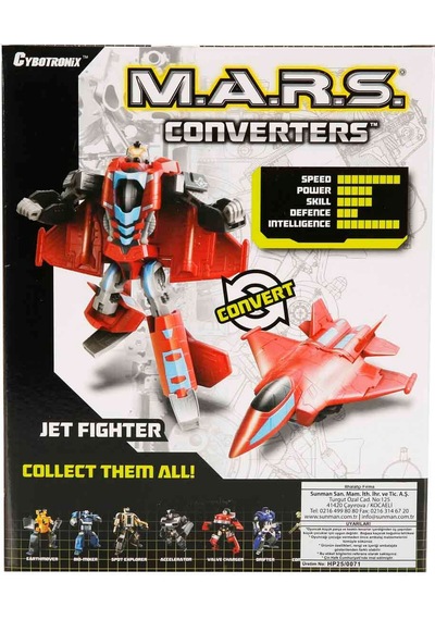 Mars Dönüşebilen Robot Jet Fighter