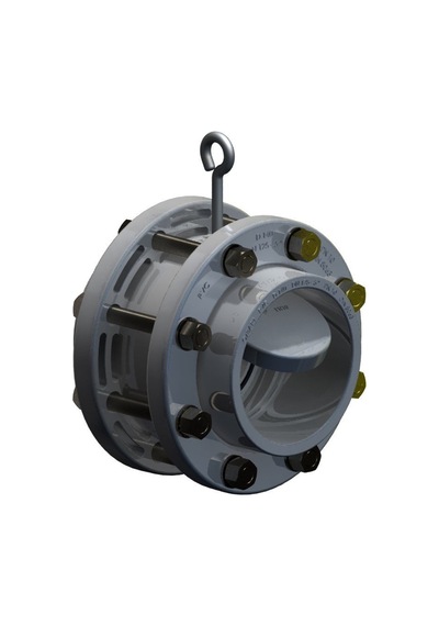 Nozbart Pvc Komple Tak-Çıkar Çalpara Çekvalf 160Mm