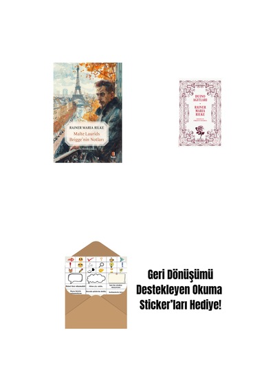 Malte Laurids Brigge'nin Notları + Hiç Uğruna Bir Nefes + Okuma Sticker'ları