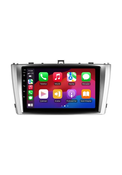 Toyota Avensis Android Multimedya 2009-2014 Carplay Android Auto Navigasyon Kameralı 4gb Ram 32gb 9"