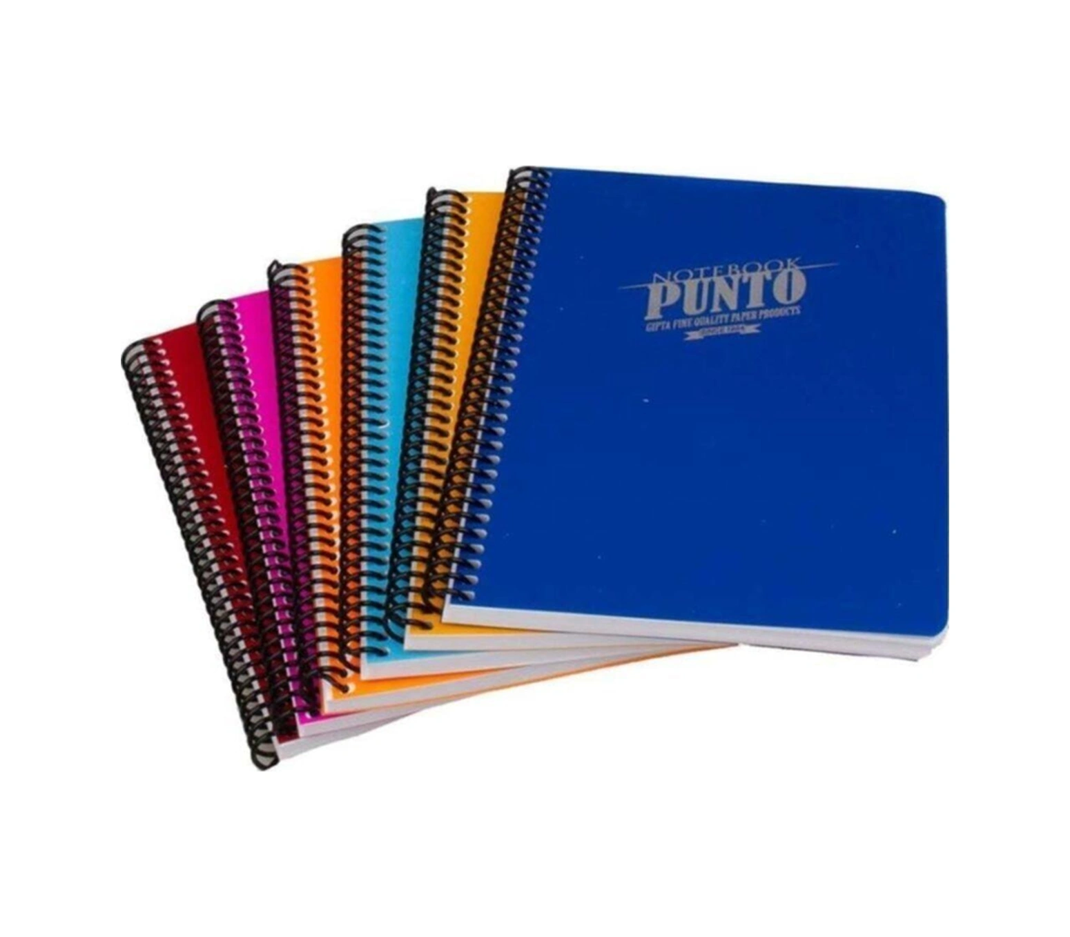 Gipta Punto A5 Spiralli 80 Yaprak Kareli Defter 12 Li