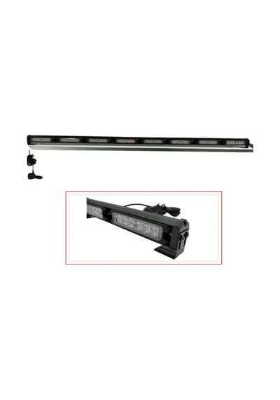 Demmon 10-30v Çakar Flaş Lamba Sarı 17 Fonksiyonlu 120 Cm