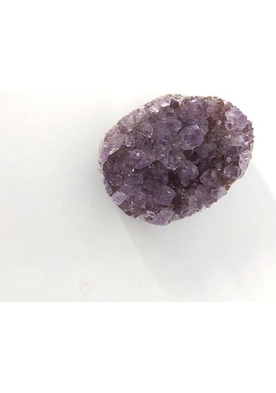 Doğal Ametist Kuvars Kristal Taş 3.5- 4 Cm Reiki Şifa Çakra El Oy