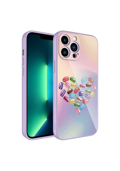 Apple Uyumlu iPhone 13 Pro Kılıf Kamera Korumalı Desenli Sert Silikon Ka