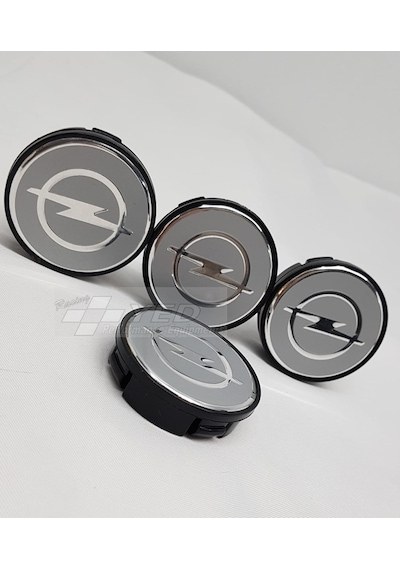Jant Göbeği Opel Uyumlu 65/62 (62Mm Yuva) 4'Lü Silver