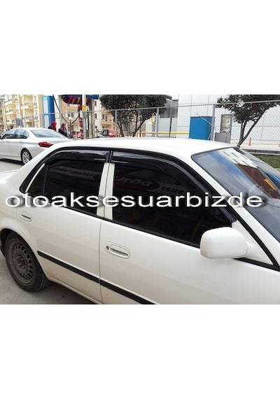 Toyota Corolla Uyumlu Mügen Cam Rüzgarlığı 1999-2001 Arası 4Lü Set Ithal N11.36692