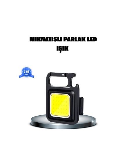 Hubrendy Kargo Led Mini Anahtarlık Fener 1000 Lümen Güçlü Işık Ve Usb Type-c Şarjlı