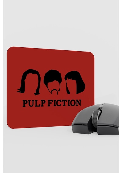 Pulp Fiction Ucuz Roman Tarantino V3 22x18 Gaming Kauçuk Kaymaz Taban Mouse Pad Fare Altlığı