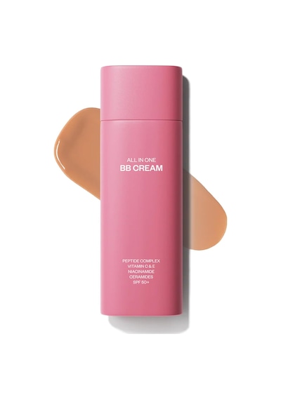 Kremi All In One Bb Cream Medium Spf 50+ Yüksek Kapatıcılık Nemlendirici Ton Eşitleyici Suya Dayanıklı 50 Ml 0