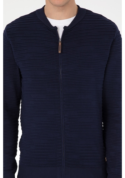 U.s. Polo Assn. Erkek Lacivert Hırka Triko 50308486-vr033 Lacıvert