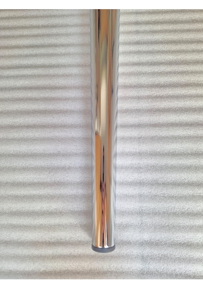 4 Adet-metal Konik Ayak-masa Ayağı-gümüş Renk-73.5cm- Boru Çapı 5.1cm