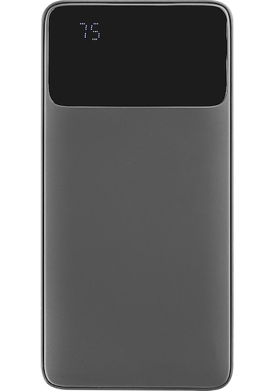 S-link P107 10000mah Prm Type-c Input/output 10w Siyah Lcd+gizli Led Taşınabilir Pil Şarj Cihazı Pow Gri-siyah