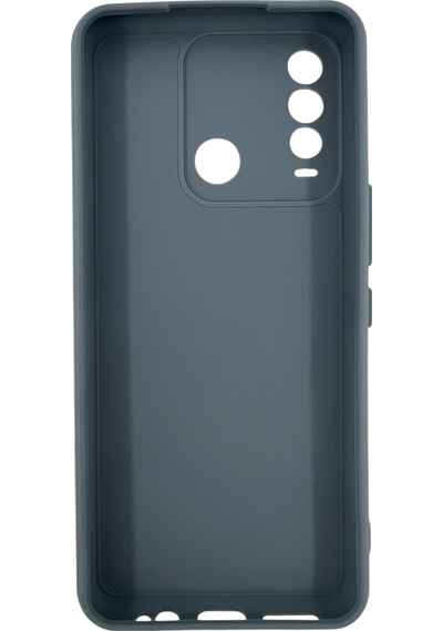 Nettech Tecno Spark 8t Uyumlu Trend Seri Arka Koruma Kılıf - Gri Gri