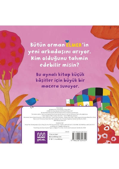 Elmer Kütüphanesi Bil Bakalım Kim 9786256324329