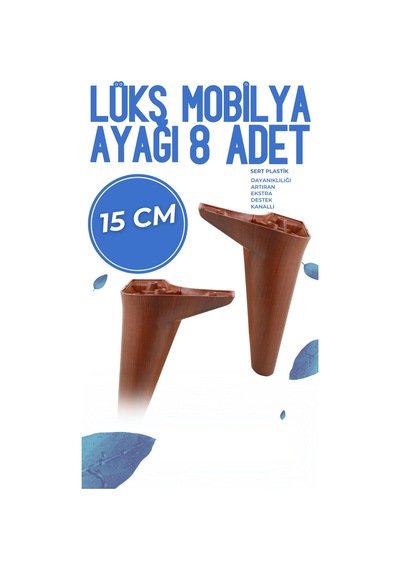 8 Adet 15 Cm Mobilya Ayak Seti Ahşap Desenli Kanepe Koltuk Tv Ünitesi Yükseltici Ayak Kanepe Ayağı Kahverengi Kahverengi 8 Adet 15 Cm Mobilya Ayak Seti Ahşap Desenli Kanepe Koltuk Tv Ünitesi Yükseltici Ayak Kanepe Ayağı Kahverengi Kahverengi