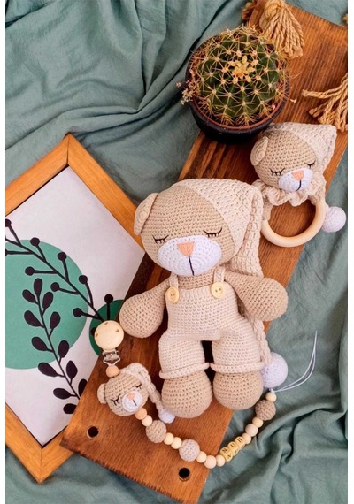 Uykucu Ayıcık 3lu Set