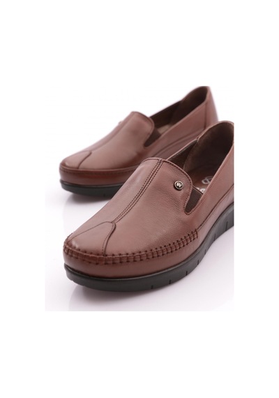 Dgn 1001 Kadın Comfort Ayakkabi Taba