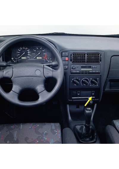 VW Polo HB 1994-1999 Sağ Ön Kapı Cam Açma Düğmesi Tuşu 191959855