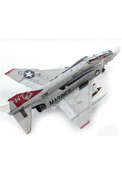 Academy 12556 1/72 Ölçek, F-4j Vmfa-232 Savaş Uçağı, Plastik Model Kiti-49518