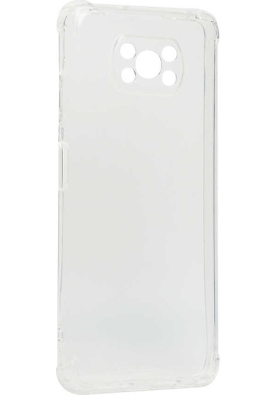 Xiaomi Poco X3 Kılıf Kamera Korumalı Nitro Anti Shock Silikon Renksiz (501992576) Renksiz