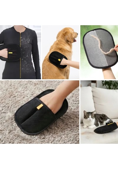 Evcil Hayvan Tüy Temizleme Eldiveni, Statik Mikro Tüy Toplayıcı Kedi Köpek Tüyü İçin Koltuk, Halı Ve Kıyafet Temizleme Eldiveni 5705