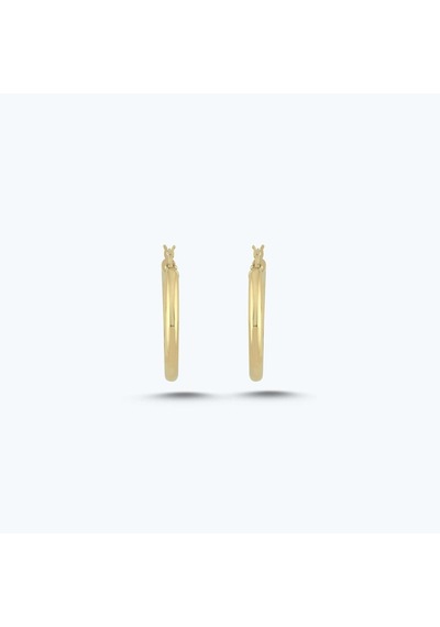 Altınbaş Altın Halka Küpe Akp0250-y-25977-20mm Çok Renkli