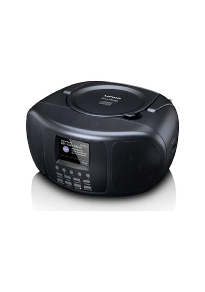 Lenco Scd-6000bk - Dab+/fm, Bluetooth , Cd Çalar Ve Geniş Renkli Lcd Ekranlı Taşınabilir İnternet Radyosu - Siyah