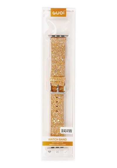 Watch 42mm Starry Taşlı Kordon - Pudra Bz8683140741358