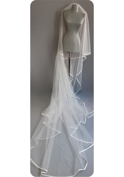 Suzanna Moda 2mt 50cm Boy Uzun Dış Çekim Hayal Tül Gelin Duvağı