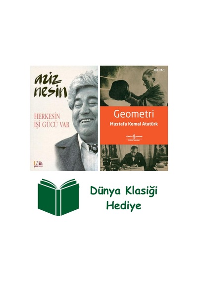 Herkesin İşi Gücü Var + Geometri + Dünya Klasiği Hediye