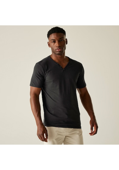 Regatta Dewi Erkek T-shirt-siyah Gri