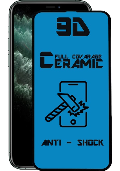 Apple Uyumlu   iPhone 11 Pro Max Tam Kaplayan Seramik Nano Esnek Ekran Koruyucu
