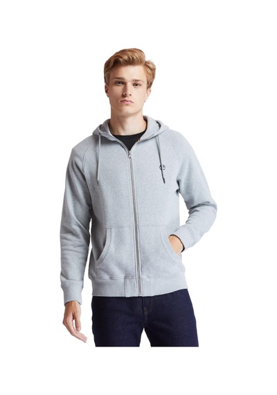 Timberland Tımberland Gri LS Exeter River Basic Brushed Back Full Sweat TB0A Gri