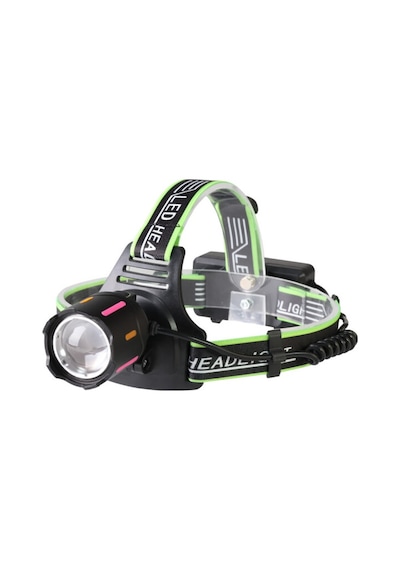 Headlight Jy-903 Şarjlı Led Kafa Lambası, Profesyonel Kafa Feneri Şarjlı, Baş Lambası 20 Watt Beyaz