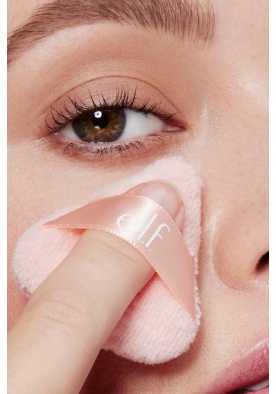 E.l.f. Halo Glow Pinkie Puff 3 Lü Set Mini Pudra Pufu, Yumuşak Ve Yıkanabilir