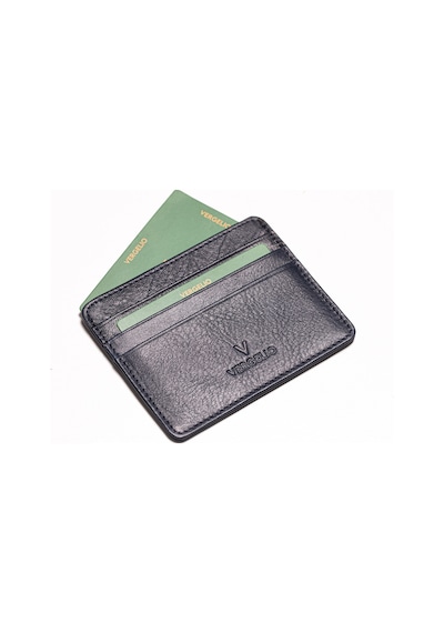 Navy Cüzdan & Kartlık Erkek Diğer 845-530 Vergelio Purse Matte Crystal Wallet Card Holder Mavi
