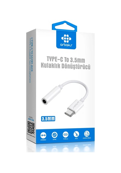 Bezos İphone 16 Pro Max Type-c To 3.5mm Kulaklık Dönüştürücü Arb-506 Pc777