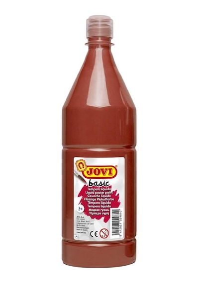 Jovi Basic 1000 Cc Sulandırılmış Guaj Boya Kahverengi
