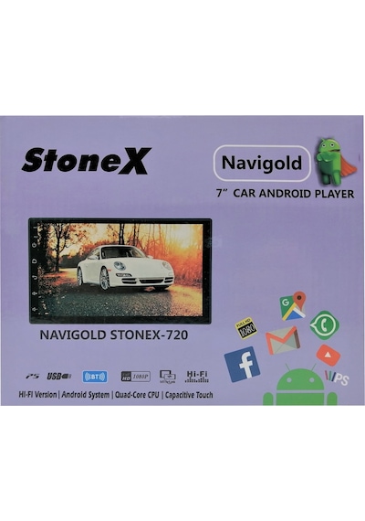 Navigold Stonex-720 2 GB /16 GB 7" Android 12 Double Kamera