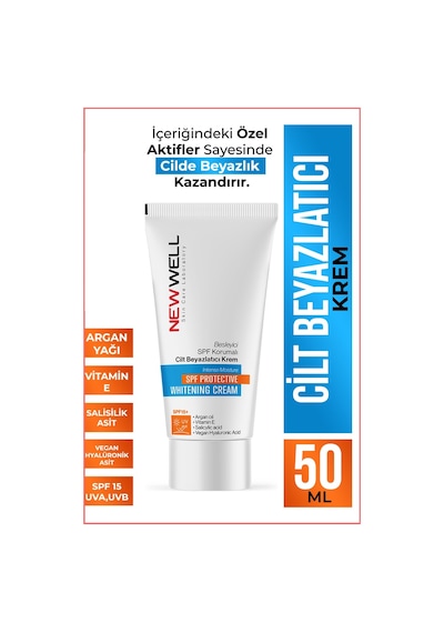New Well Cilt Beyazlatıcı Krem 50 ML