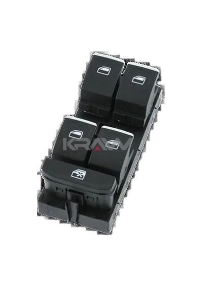 Vw Golf7 Passat 2012- Cam Acma Dugmesi Dortlu Nikelajlı 10pın 5g0959857cwzu Wisco